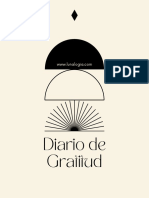 Diario de Gratitud