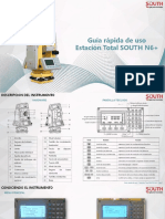 Guía Rápida Estacion Total SOUTH N6+
