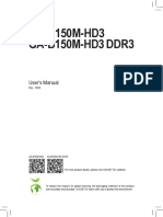 MB Manual Ga-b150m-Hd3 (Ddr3) e Web
