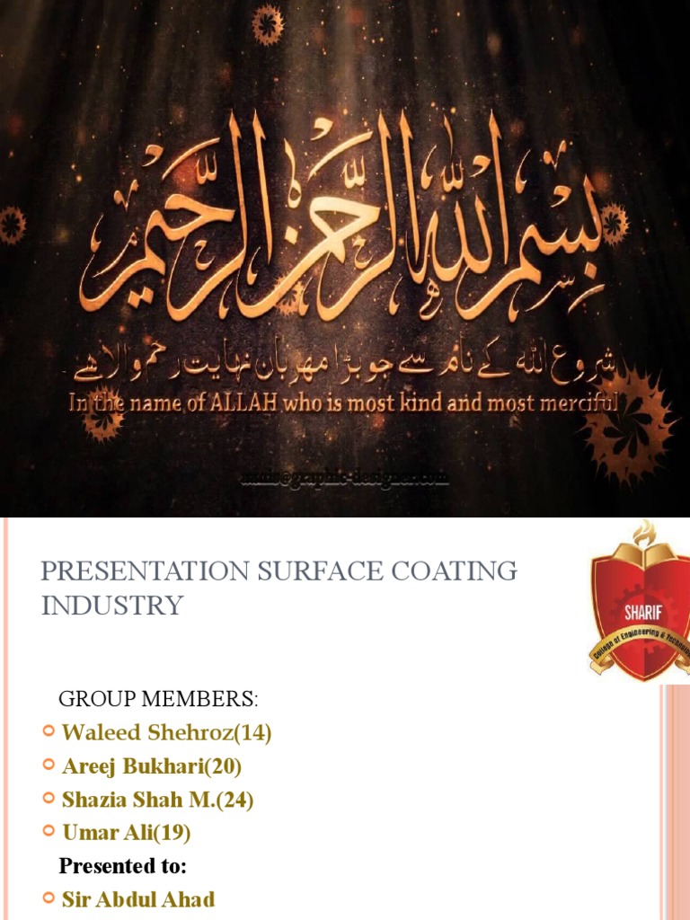 Surface Coating PDF Paint Varnish