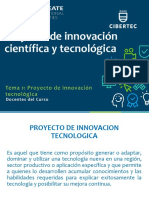 Proyectos de Investigación Tecnológica II-1