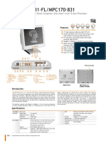 MPC170-831-FL/MPC170-831: 17" TFT Medical Grade Panel Computer With Intel Core™2 Duo Processor