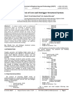 Design and Analysis of Core and Outrigger Structural System