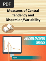 Measures of Central Tendency and Variability