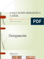 EVALUACIóN SEMáNTICA 3 AÑOS 