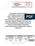 4.5 Proced Prog Ahorro Recursos Agua y Energia