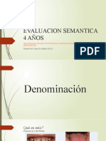 Evaluacion Semantica 4 Años