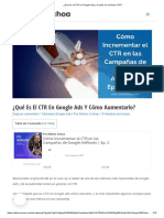 ¿Qué Es El CTR en Google Ads y Cuánto Es Un Buen CTR