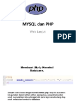 MYSQLi Dan PHP Revisi