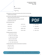 Ejercicios de Repaso Verano 1Âº ESO Matemã¡ticas 21-22