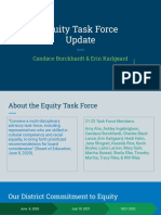 Equity Task Force Board Presentation 7.11.22