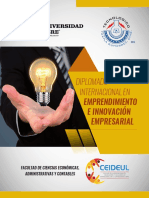 Brochure Emprendimiento Internacional