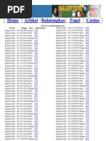 Rekap Togel Singapore Tahun 2010