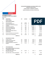 PPTO - Pza El Boldo-Mirador El Chagual