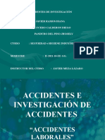Accidentes e Investigación de Accidentes