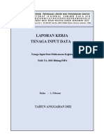 Laporan Bulan Februari Ardi Setiawan