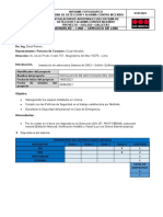 Informe de Instalacion de Adicionales Del Sistema Daci - Sollich - Galletas - Molitalia