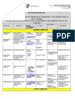 Recursamientos Pares Agosto 22