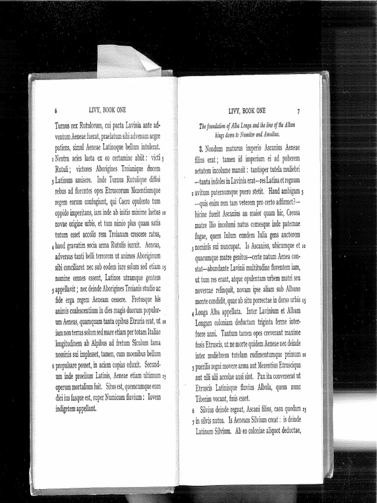Livius Ab Urbe Condita PDF