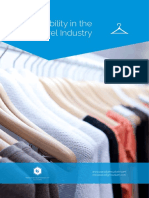 Sustainability in The Apparel Industry