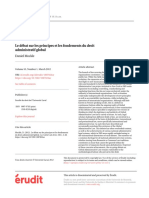 Le Débat Sur Les Principes Et Les Fondements Du Droit Administratif Global (PDFDrive)