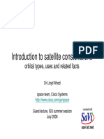 Introduction To Satellite Constellations: Orbital Types, Uses and Related Facts