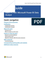 Study Guide: Exam PL-300: Microsoft Power BI Data Analyst