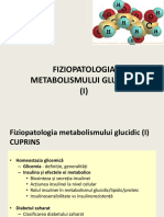 Curs - Fiziopatologia Metabolismului Glucidic (I) 2021-2022