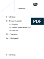 Avc Aneurisma E Trombose