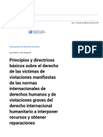 Normas Internacionales de Derechos Humanos