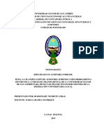 Daf-V-Ii 023-2019 La Planificación de Auditoria Forense Como Herramienta Dentro de La Unidad de Transparencia de La Universidad Mayor de San Andrés para Detectar Fraude Financiero