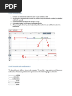 Excel Formulas