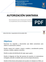 Requisitos Autorización Sanitaria