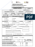 Evaluación simulacro protección civil