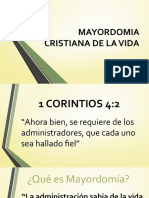 Mayordomia Cristiana de La Vida