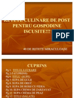 Retete Culinare de Post