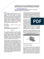 Análisis Del Costo de No Disponibilidad ACIEM 2002