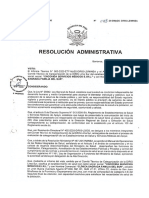 RESOLUCION ADMINISTRATIVA DIRIS