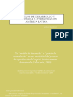 31 Guillén R., Arturo. Modelos de Desarrollo y Estrategias Alternativas en América Latina