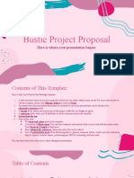 Bustic Project Proposal Pink variant