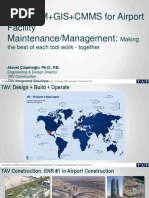 CAD+BIM+GIS+CMMS For Airport Facility Maintenance/Management