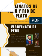 Virreinatos de Perú y Rio Del Plata