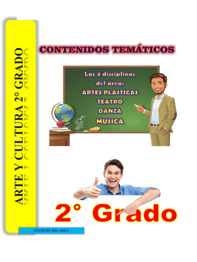 Arte y Cultura 2° Grado | PDF | Evaluación | Aprendizaje