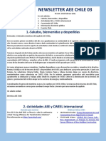 Newsletter AEE Chile 03 - Feb 2021