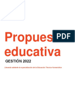 Propuesta BTH Colegio Santa Cruz