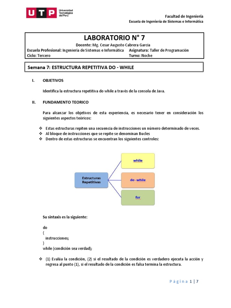 S07.s2 - Guia de Laboratorio 7 | PDF | Java (lenguaje de programación ...