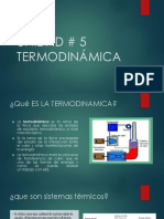 Unidad 5 Termodinamica