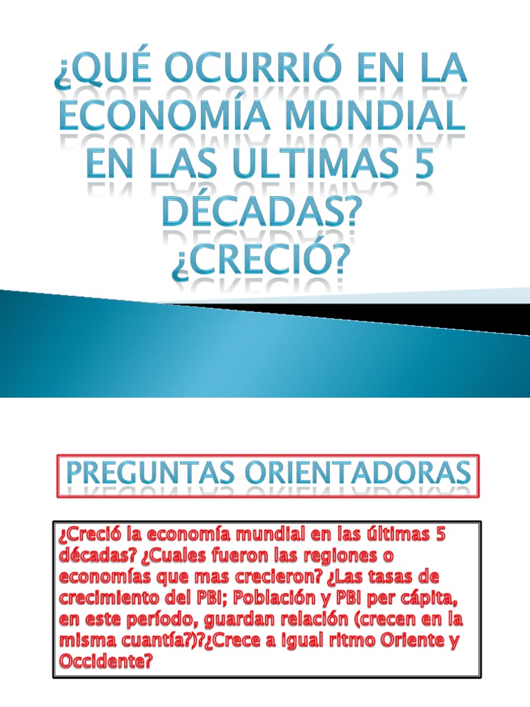 Unidad 1 Crecimiento Angus MAddison 2022 | PDF | Política