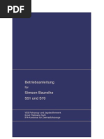 Betriebsanleitung S51 S70