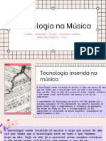 Tecnologia Na Música